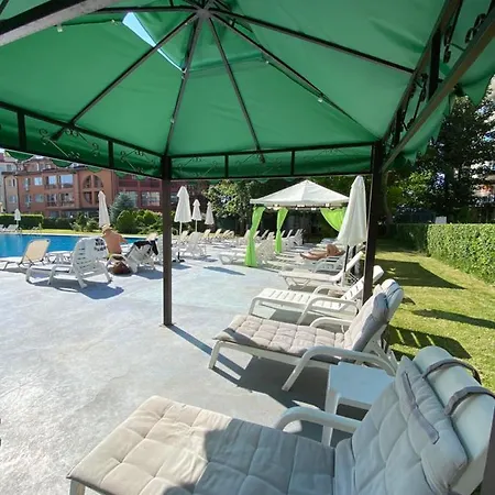 Luxury First Line With Pool And Sea View In Complex Oazis Apartment Ravda