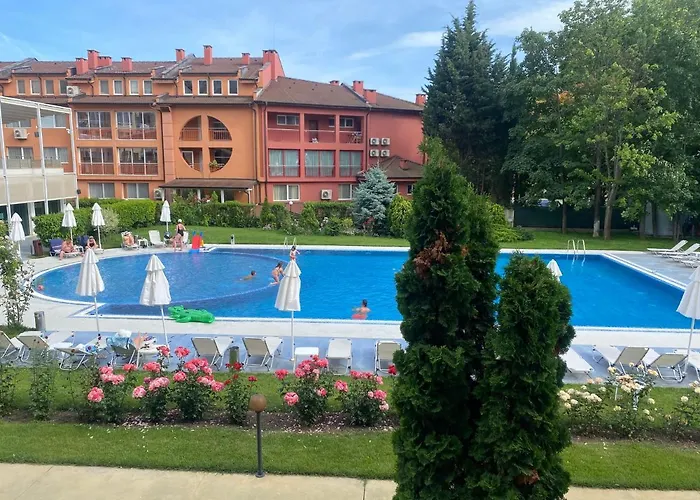 Luxury First Line With Pool And Sea View In Complex Oazis * רבדה