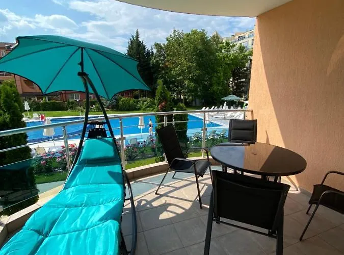 דירה Luxury First Line With Pool And Sea View In Complex Oazis רבדה