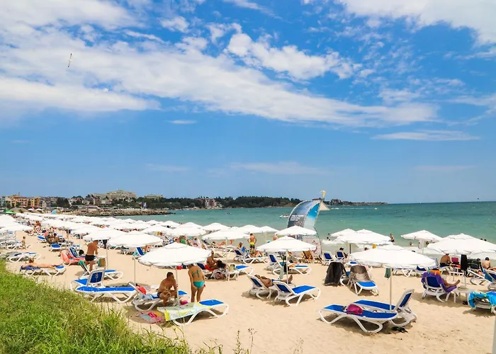 דירה Luxury First Line With Pool And Sea View In Complex Oazis רבדה